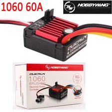 Hobbywing QUICRUN 1060 60A 2 3S Brushed ESC 1/10 1/12 RC Car Sport BEC 5V/2A