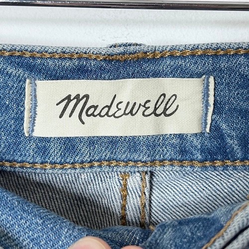 Jeans donna Madewell 28 il perfetto vintage invecchiato vita alta med lavaggio denim - Foto 7 di 11