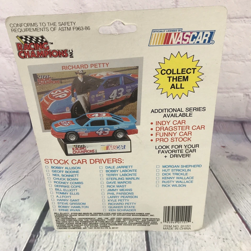 1991 Racing Champions Nascar 1:64 Diecast Car Kenny Bernstein #26 Quaker State - Image 3 of 4
