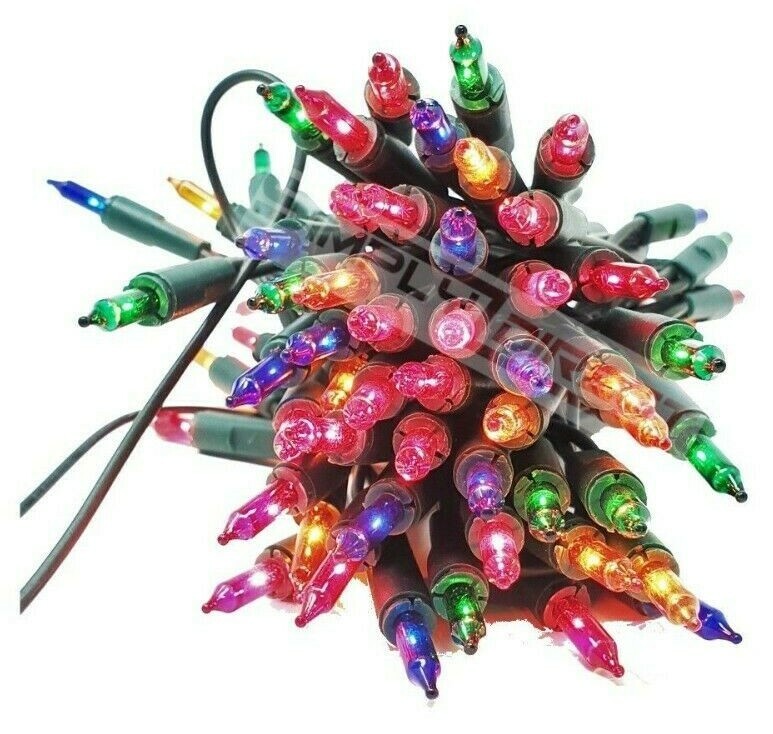 Clear or Multi Coloured Bulb Christmas Fairy Tree Lights Xmas Party