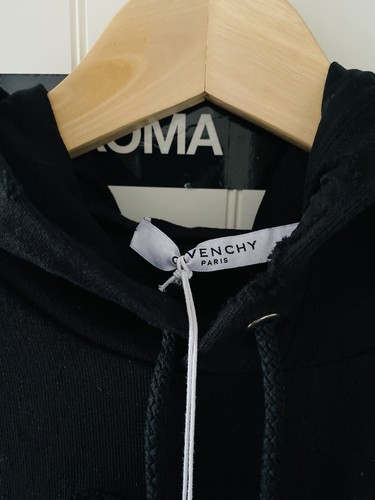 🔥Givenchy Paris Destroyed Hoodie L Neu Schwarz High Fashion Yeezy Off White🔥 - Bild 7 von 11