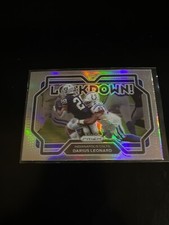 Darius Leonard  2021 Panini Prizm Lockdown Silver Prizm Colts 1