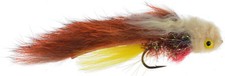 Fly Fishing Flies (Bass, Trout, Redfish, Pike, Muskie) Butt Monkey Rust Fly (x3)
