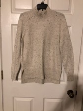 Loft Turtle Neck Confetti Long Sleeve Pullover Sweater Size XS