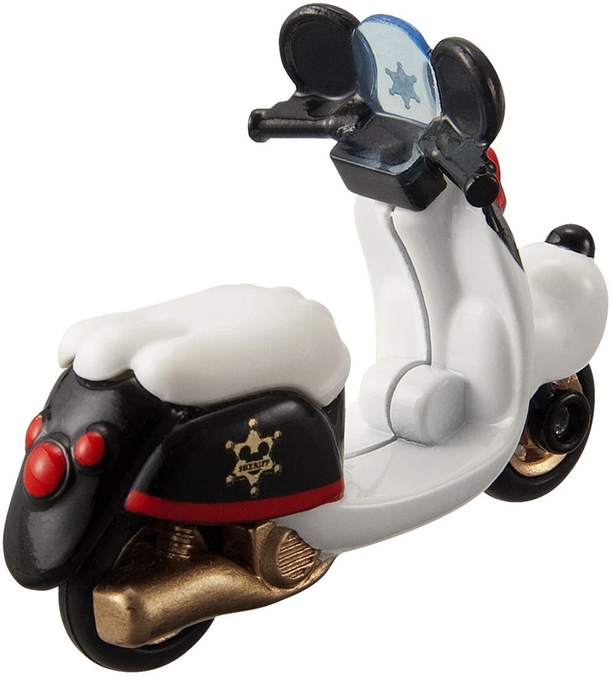 Tomica Scooter DieCast 1/64 No. DM-04 Disney Chimuchimu Patrol Police Mickey - Image 2 of 3