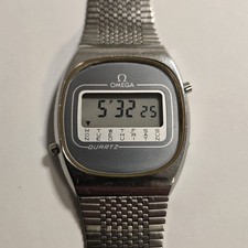 Orologio Omega LCD Digitale TV Quarzo 196.0074 396.0850 Calibro 1616 1615