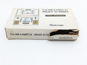 Nintendo Game & Watch OIL PANIC Multi Screen Handheld System OP-51 1982 Tested