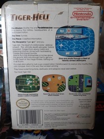 Jeu Tiger Heli Nes Nintendo en boite complet avec notice  Originale FRA 