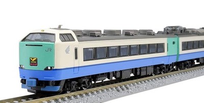 TOMIX N Gauge 485 3000 Limited Express Hakutaka Basic Set 5car 98337 Model Train