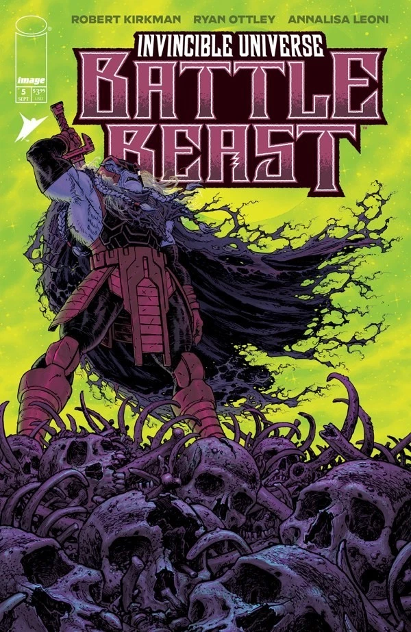 INVINCIBLE UNIVERSE BATTLE BEAST #5 CVR B TONY MOORE VARIANT (17/09/2025)