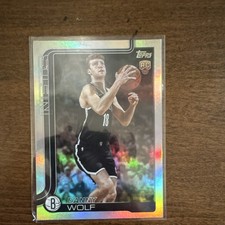 Topps 2025-26 Rainbow Foilboard Danny Wolf #227 Brooklyn Nets Rookie Card