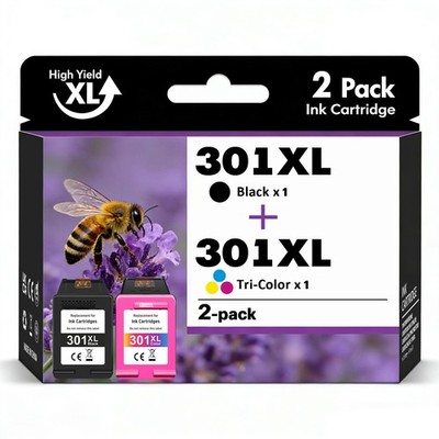 Druckerpatronen für HP 301 XL Deskjet 1050 2540 2050 A 3050 Envy 4500 4504 5530