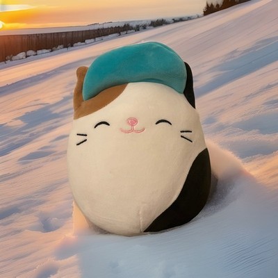 Calico Katze Squishmallow Cam Squishmallow Cameron Squishmallow Katze Plüsch 7 Zoll|18 cm
