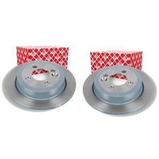 2X FEBI BREMSSCHEIBEN Ø259mm HINTEN PASSEND FÜR MINI MINI
