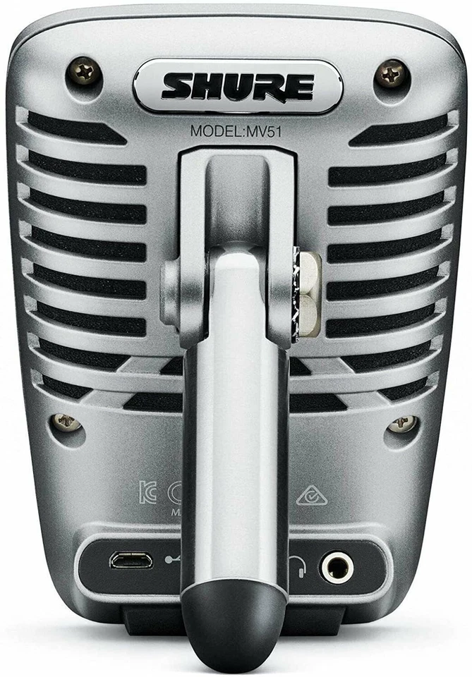 Shure MOTIV Digital Large-Diaphragm USB Condenser Microphone - MV51-DIG - Image 3 of 4