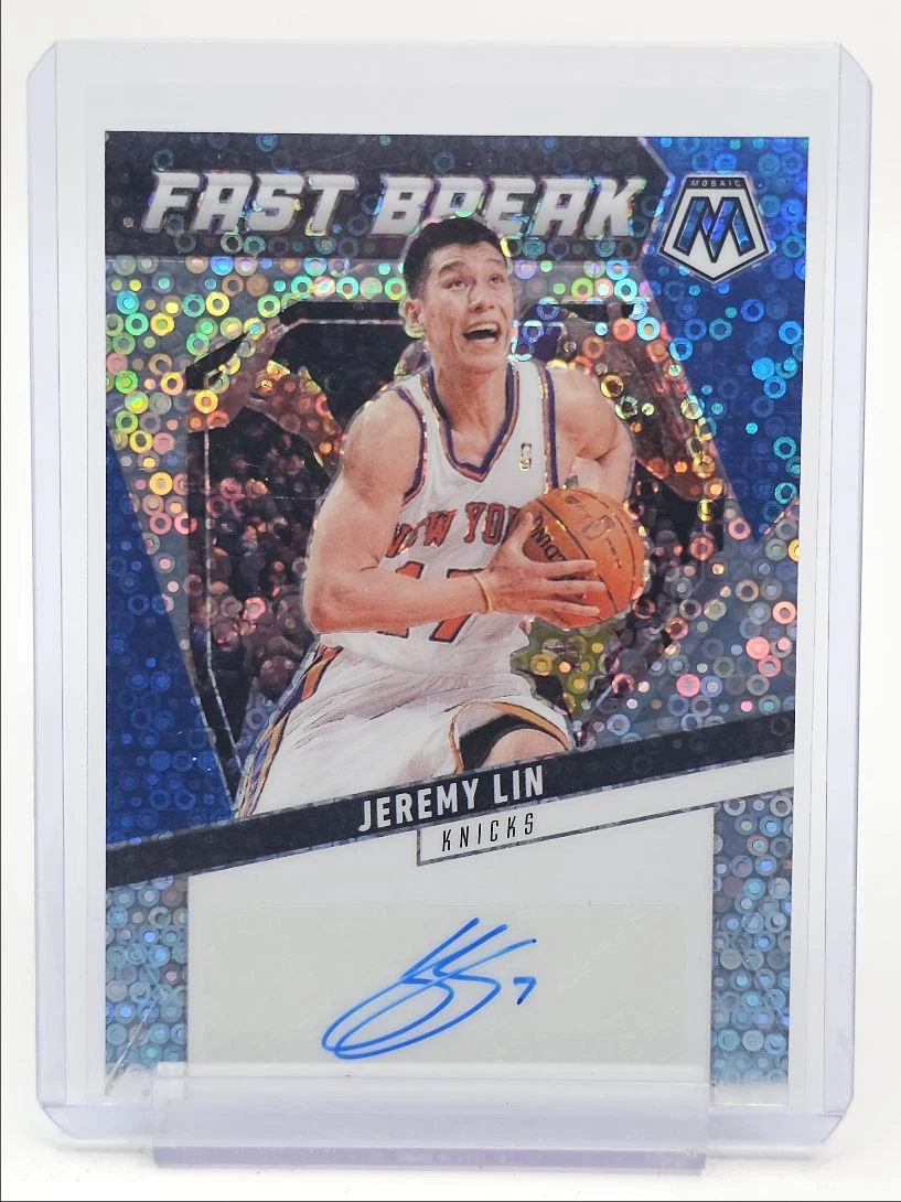 Jeremy Lin Basketball Autographed Sports Trading Cards