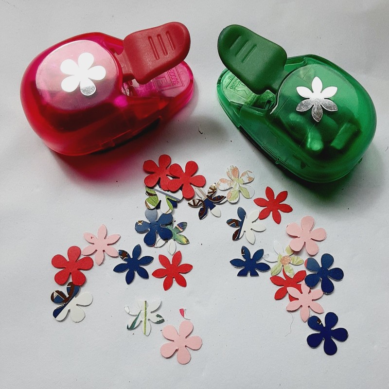 Two Mini Flower Paper Craft Punches