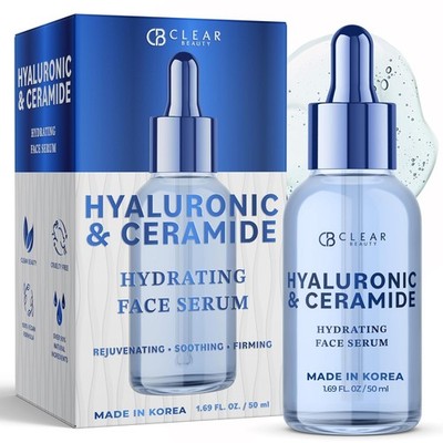 Hyaluronic & Ceramide Facial Serum - Dermatologist & 