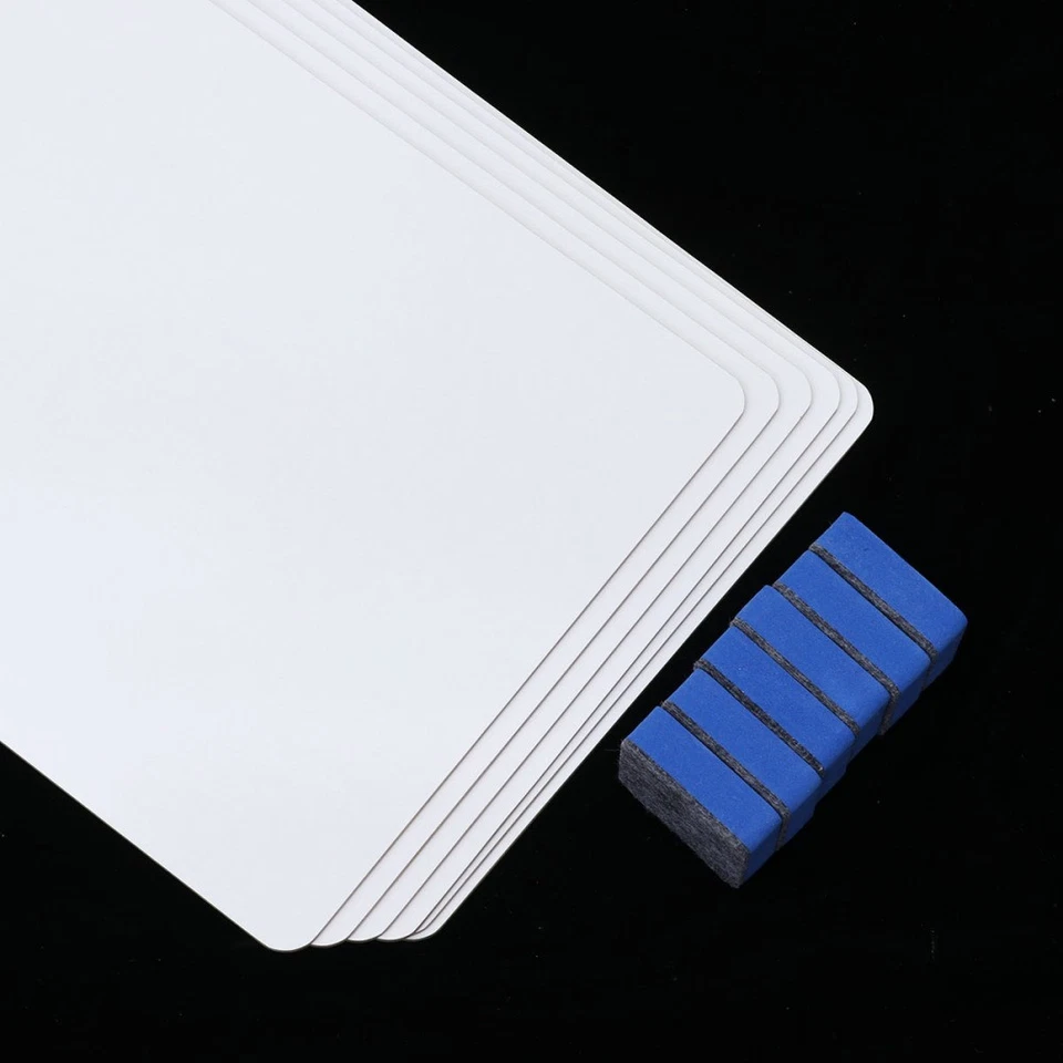 6 Pcs Mini Whiteboard Für Schreibtisch Schreibtisch-Whiteboard Löschbares - Bild 4 von 4