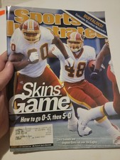 2001 Dec 3 Sports Illustrated Magazine Chris Samuel Stephen Davis