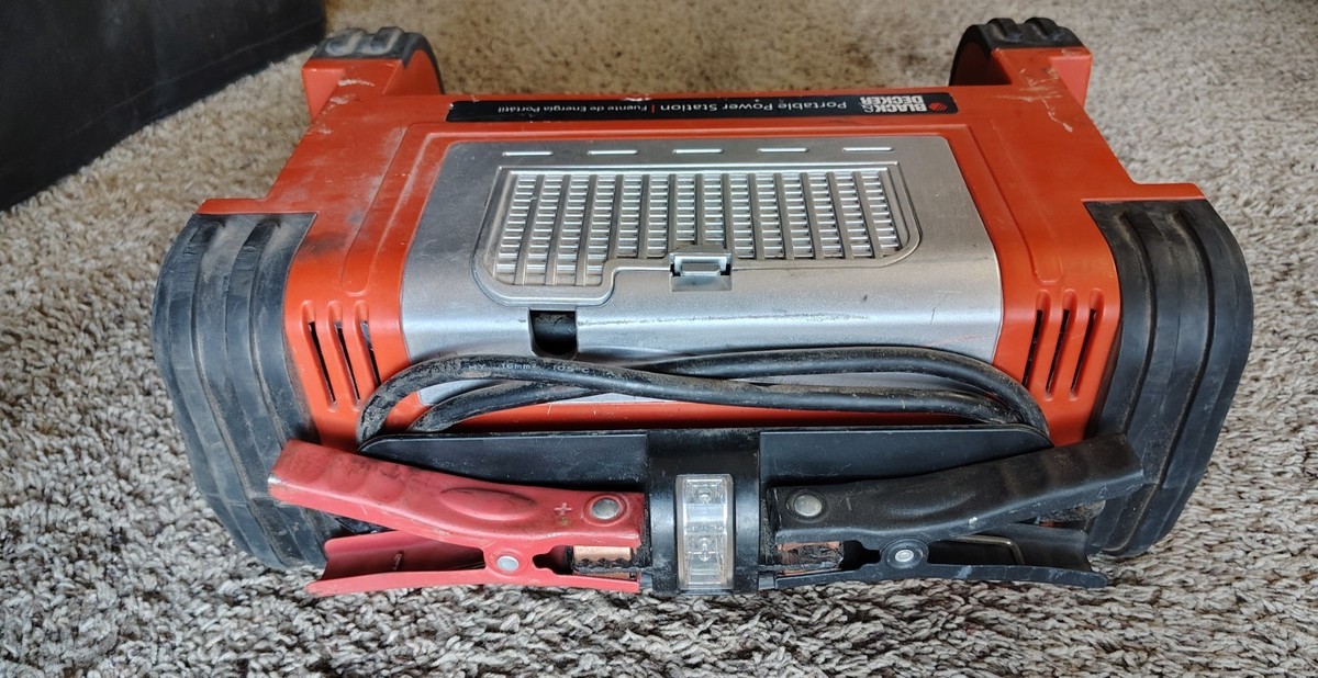 Black And Decker Portable Power Station And Compressor | eBay