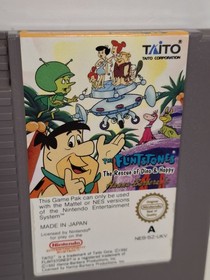 Cartucho de juego The Flintstones Rescue Of Dino & Hoppy Nintendo Nes solo limpio