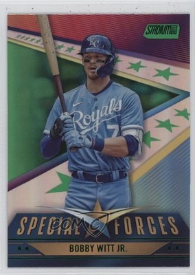 2024 Topps Stadium Club Special Forces Green /50 Bobby Witt Jr #SF-8 lz7