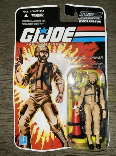 G.I. Joe Collector Club Clutch Unopened (bent blister card )