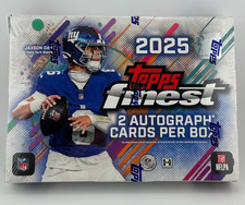 2025 Topps Finest NFL Football Hobby Box Factory Sealed