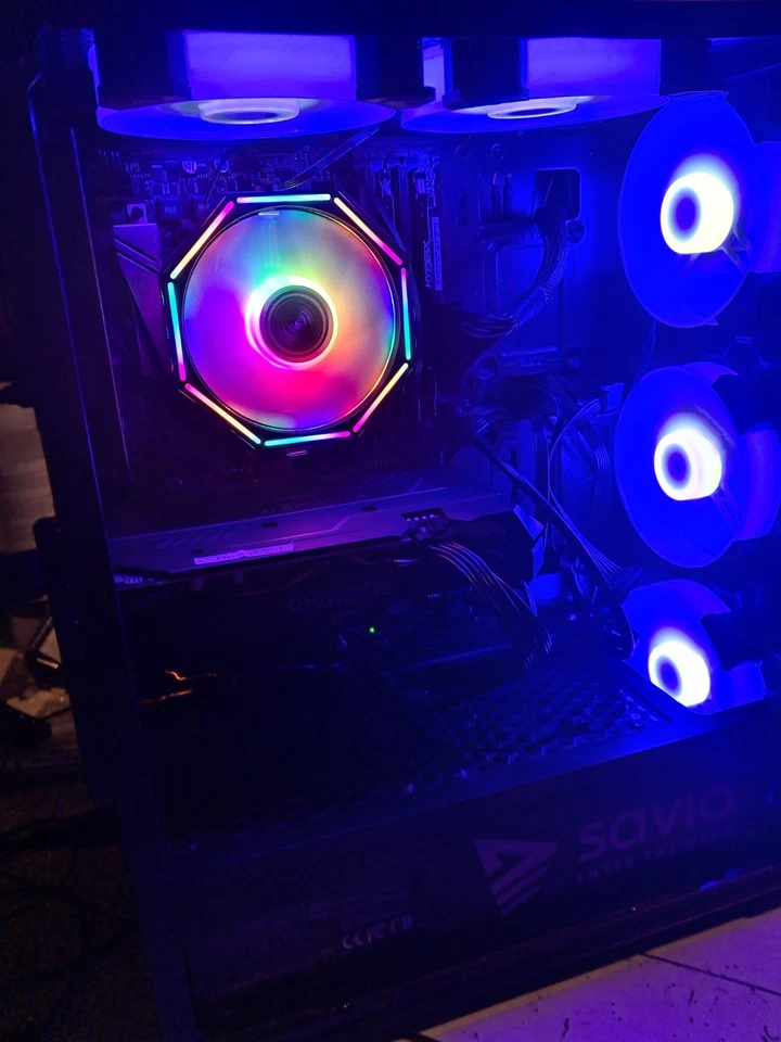 Gaming computer Core i7-6700k Nvidia RTX 2060 16GB RAM - Image 2 of 4