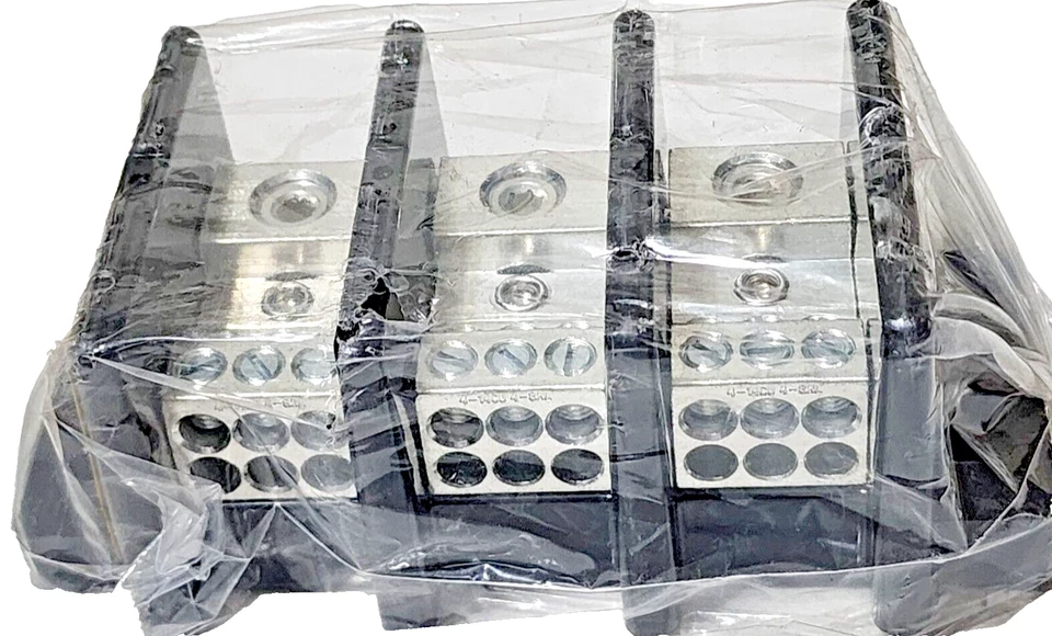 Bussmann 16021-3, 160213, 3-Pole 175 Amp Fuse Block 600Vac (New no Box) - Image 3 of 4