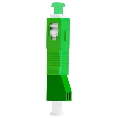 Glasfaser Adapter LC/APC Buchse auf SC/APC Stecker Singlemode 9/125um Simplex...