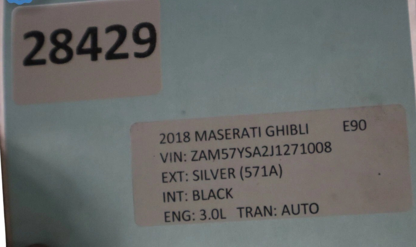 14-20 Maserati Ghibli Rear Right Passenger Side Shock Absorber Strut OEM