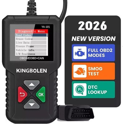 KINGBOLEN YA101 OBD2 Diagnosegerät KFZ Auslesegerät Für Alle OBDII/EOBD Protokol