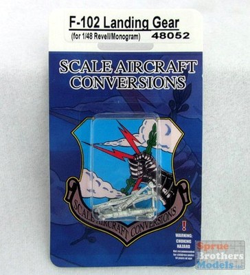 SAC48052 1:48 Scale Aircraft Conversions - F-102 Delta Dagger Landing Gear (REV