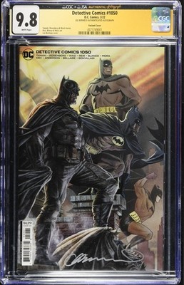 Detective Comics 1050 CGC JSA 9.8 Lee Bermejo Cardstock Variant DC Comics SIGNED