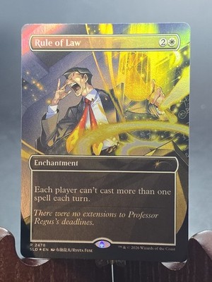 Rule of Law (2478) Secret Lair Drop Foil Near Mint 