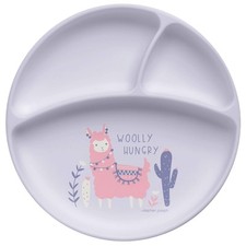 Stephen Joseph Silicone Baby Plate, Llama