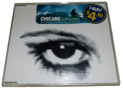 Chicane - Saltwater - Ft Maire Brennan - CD - VGC - Techno - House - Trance