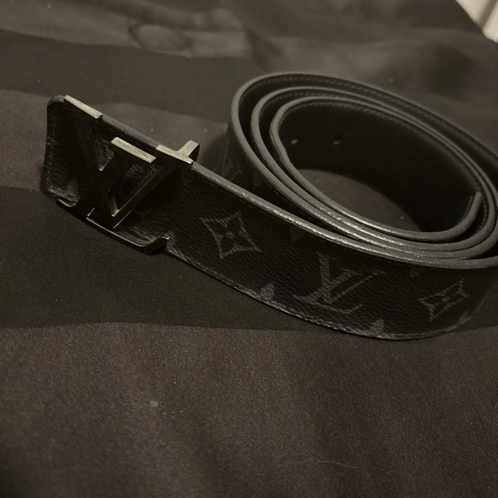 Louis Vuitton Leather Black Belts for Men for sale | eBay