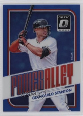 2016 Panini Donruss Optic Power Alley Blue 146/149 Giancarlo Stanton #PA6 1dg2