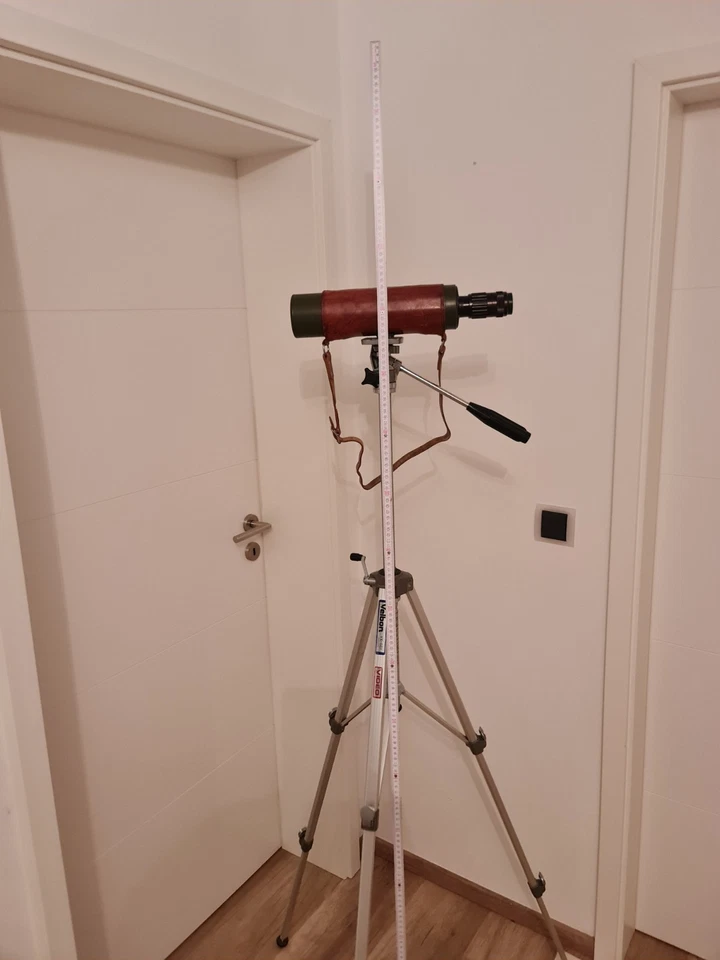 Optolyth 15-40x60 Spektiv,Fernrohr mit Velbon Stativ und  Lederhülle  - Bild 3 von 4