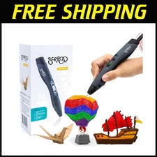 Advanced 3D Printing Pen with Filament & Stencils