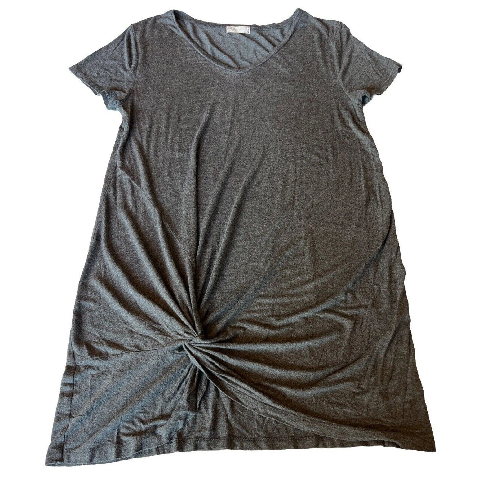 VETEMENTS Abito Altar'd State medio Lillian Heather antracite burro morbido t shirt elasticizzato