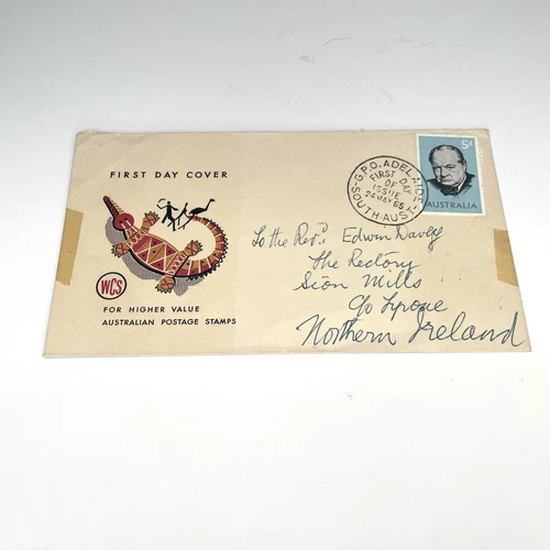 First Day Cover Sir Winston Churchill First Day Issue 24th May 1965 Australia