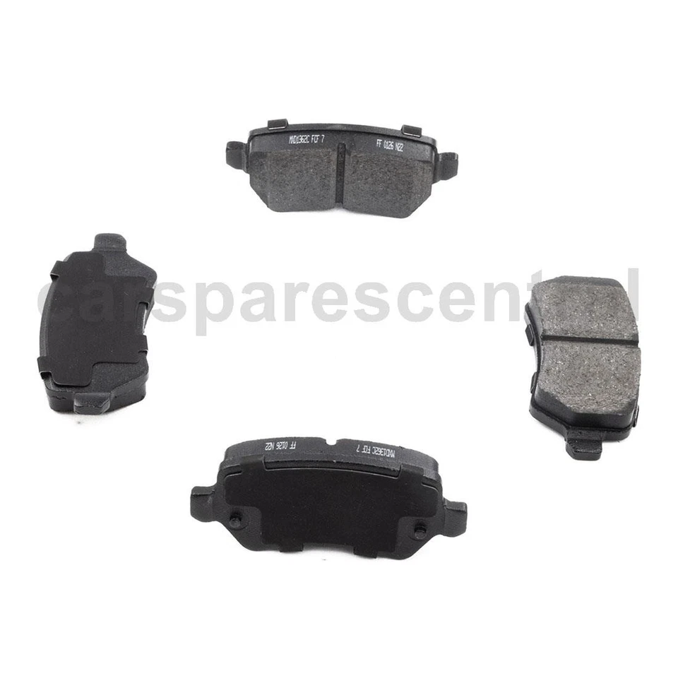 Rotores traseros pastillas de freno de cerámica para Chevrolet Astra 2000-2008 Foto 2 de 4