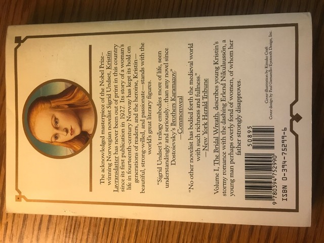 the bridal wreath sigrid undset the bridal wreath sigrid undset