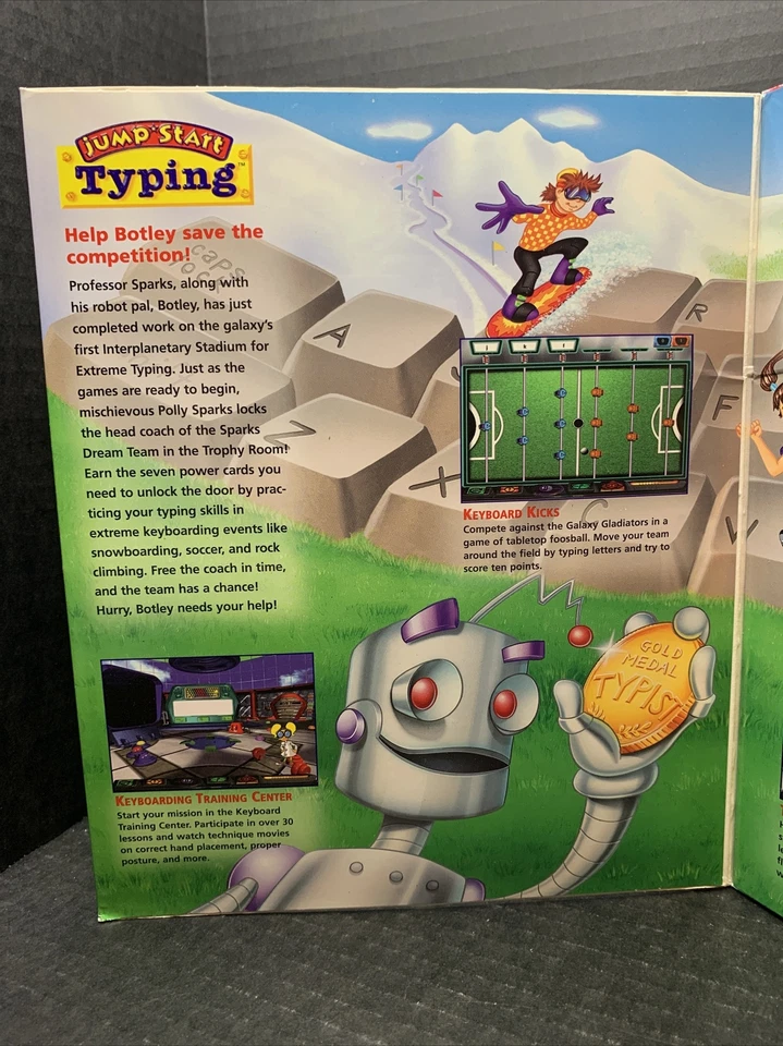 NEW JUMP START TYPING Ages 7-10 PC Windows Mac CD-ROM Learn To Type Box - Image 4 of 4