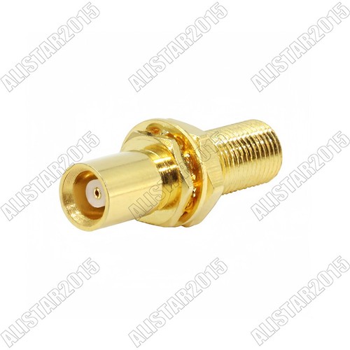 5 Pieces MCX Female Jack to MCX Female Jack Bulkhead With Nut Mount RF Adapter - Picture 4 of 6