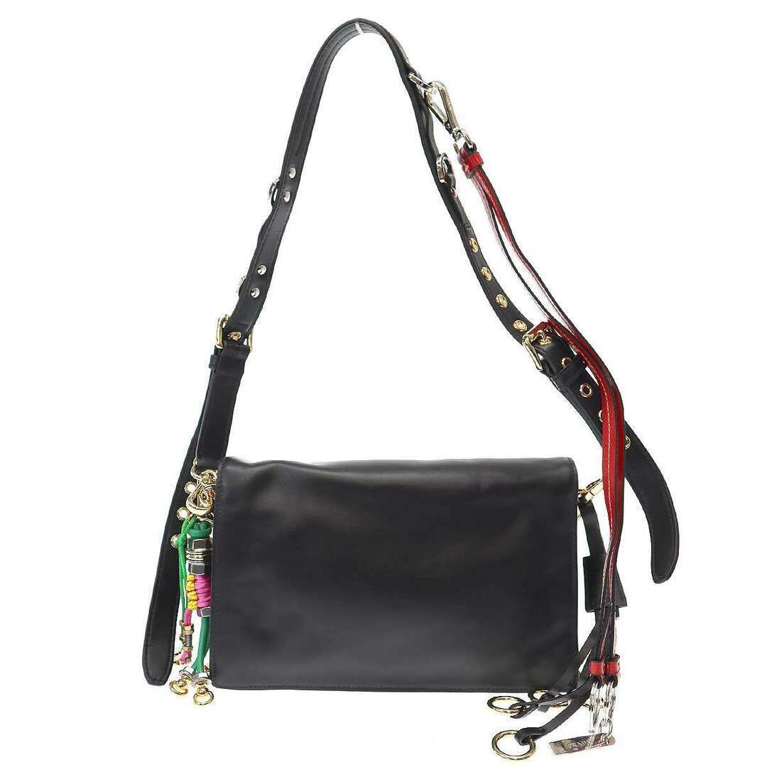 Prada 2024 Charm Soft Sound Small Leather Shoulder Bag Used Prada 2024 Charm Soft Sound Small Leather Shoulder Bag Used